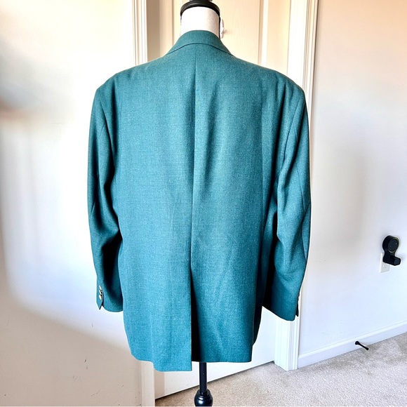 Vintage STAFFORD Worsted Wool Blend Single Breasted Blazer—SZ. 46 - Picture 8 of 17